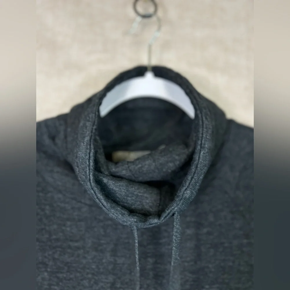 Prana merino blend sweatshirt dress charcoal grey size xs - Picture 10 of 15